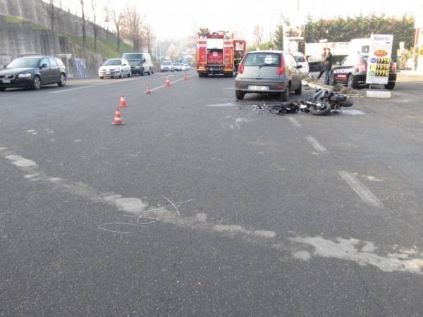 Incidente in via Gasparotto (inserita in galleria)
