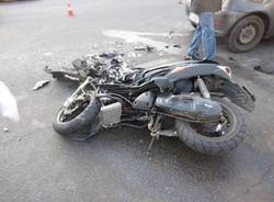 Incidente in via Gasparotto (inserita in galleria)