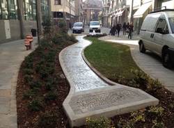 Un nuovo fiume nel centro di Busto (inserita in galleria)
