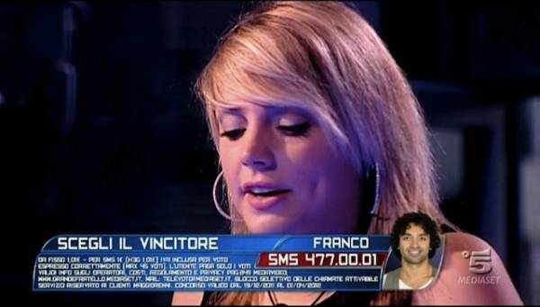 Finale GF: le donne (inserita in galleria)