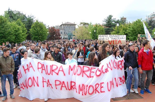 Legalitàlia, cinquemila giovani in piazza (inserita in galleria)