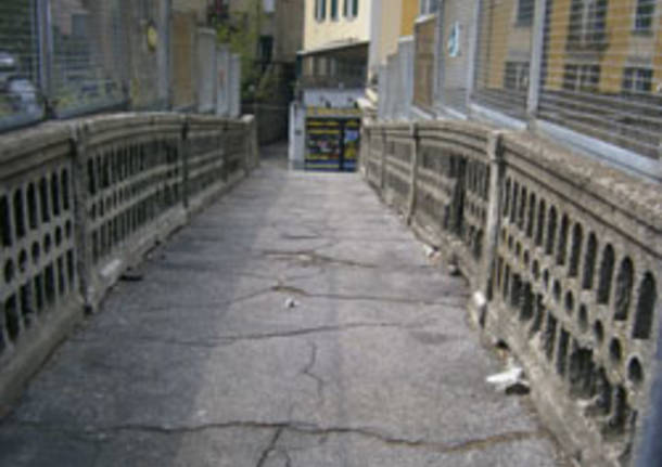 ponte ferrovia varese degrado