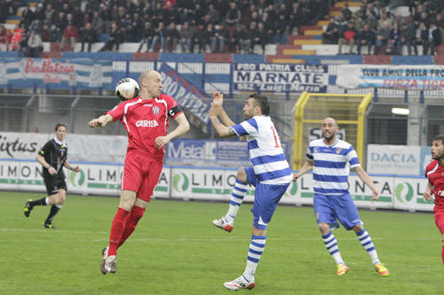 Pro Patria - Savona 1-1 (inserita in galleria)