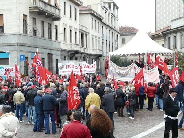 sciopero generale cgil gallarate