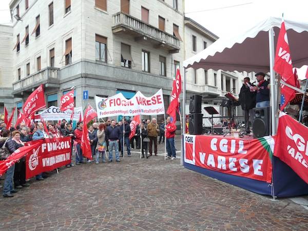 sciopero generale cgil gallarate