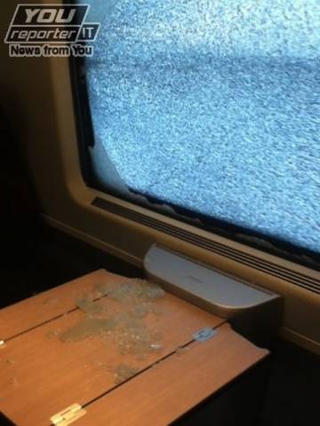 Scontro di Frecciarossa a Termini (inserita in galleria)