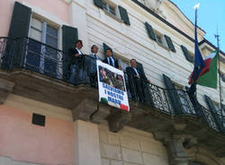 Striscione per i marò (inserita in galleria)