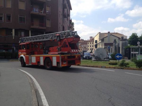 Allarme bomba all'ospedale di Saronno (inserita in galleria)