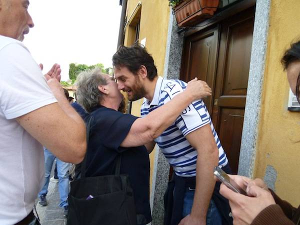 Besozzo: Del Torchio festeggia la vittoria (inserita in galleria)