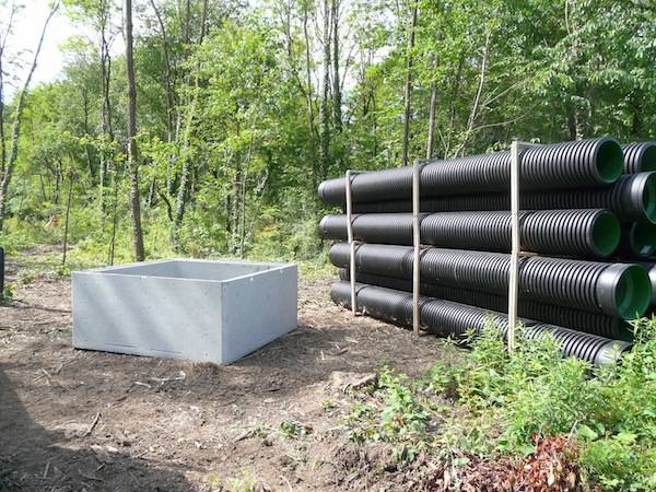 Frana di Somma, il cantiere "d'emergenza" (inserita in galleria)