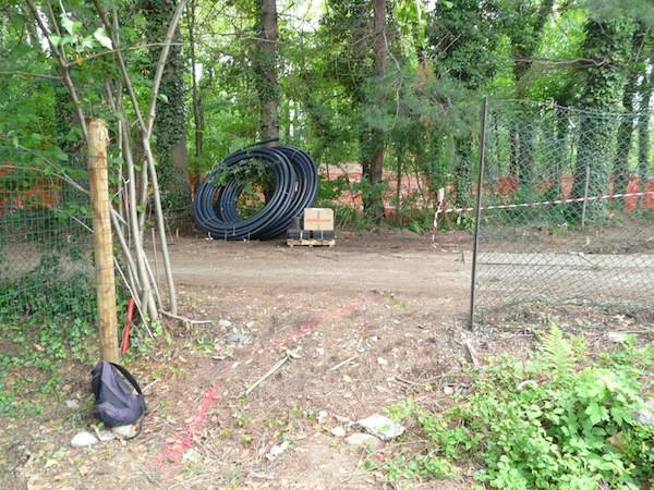 Frana di Somma, il cantiere "d'emergenza" (inserita in galleria)