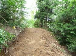 Frana di Somma, il cantiere "d'emergenza" (inserita in galleria)