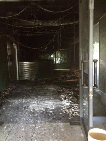 Incendio al Golf Resort Le Robinie (inserita in galleria)