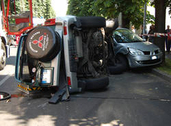 incidente busto arsizio viale lombardia