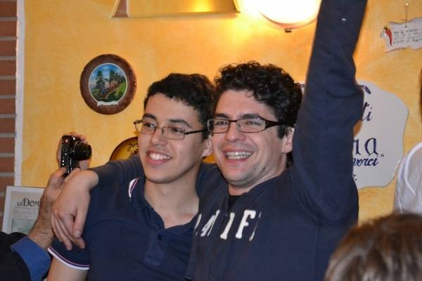 La festa per il nuovo sindaco Cavalotti (inserita in galleria)