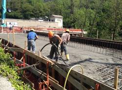 Lavori al ponte della rasa (inserita in galleria)