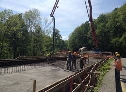 Lavori al ponte della rasa (inserita in galleria)