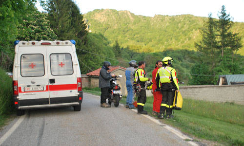 Parapendio in difficoltà sul Nudo (inserita in galleria)