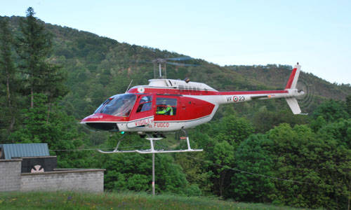 Parapendio in difficoltà sul Nudo (inserita in galleria)