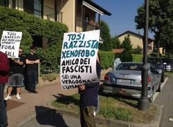 Proteste per Flavio Tosi a Tradate (inserita in galleria)