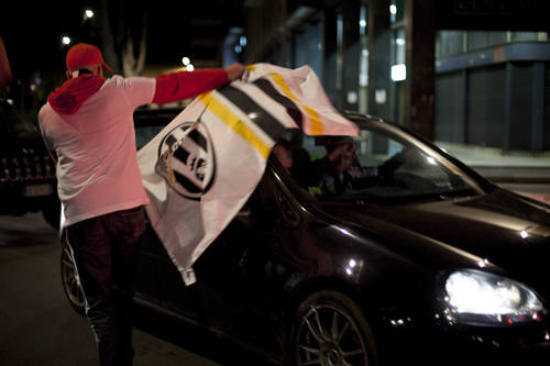 Scudetto Juve, i festeggiamenti a Gallarate (inserita in galleria)