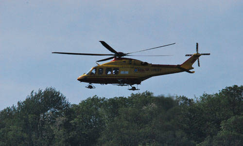 Soccorso nei boschi (inserita in galleria)