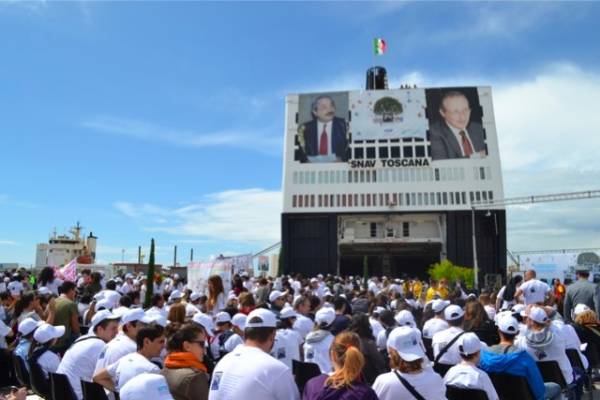 Sulla Nave della Legalità (inserita in galleria)