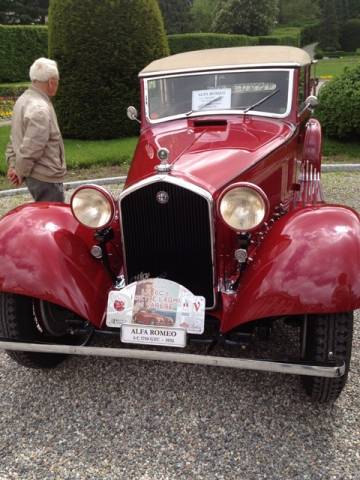 Varese abbraccia le Alfa 6C (inserita in galleria)
