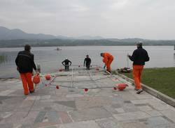 Archeologi subacquei nel lago di Varese (inserita in galleria)