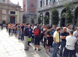 Biglietti Varese - Sampdoria: la coda alla Casa del Disco (inserita in galleria)