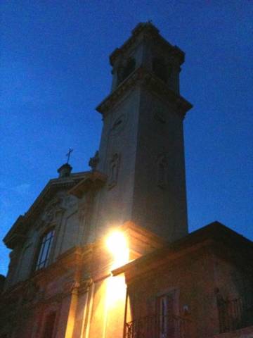 Biumo superiore al tramonto (inserita in galleria)