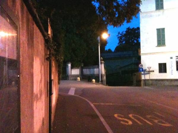 Biumo superiore al tramonto (inserita in galleria)