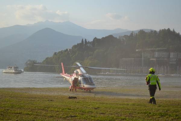 Ciclisti salvati dai Vigili del Fuoco (inserita in galleria)