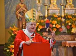 Il cardinale Angelo Scola in visita a Borsano (inserita in galleria)