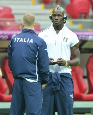 Il pre partita da Varsavia (inserita in galleria)
