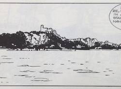 Martin Mystère sotto la Rocca d'Angera (inserita in galleria)