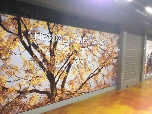 Negozi chiusi alla Fornace (inserita in galleria)