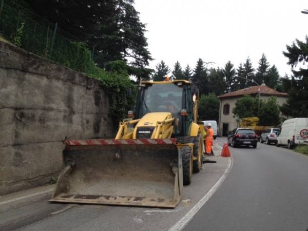 Proseguono i lavori in via Gasparotto (inserita in galleria)