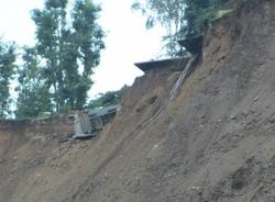 somma lombardo casa frana crollata ticino porto torre  (inserita in galleria)