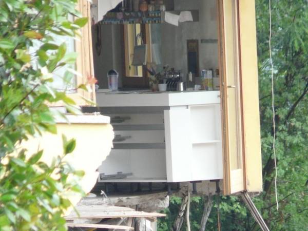 somma lombardo casa frana crollo ticino porto torre (inserita in galleria)