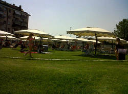 Un'oasi estiva in centro a Busto (inserita in galleria)