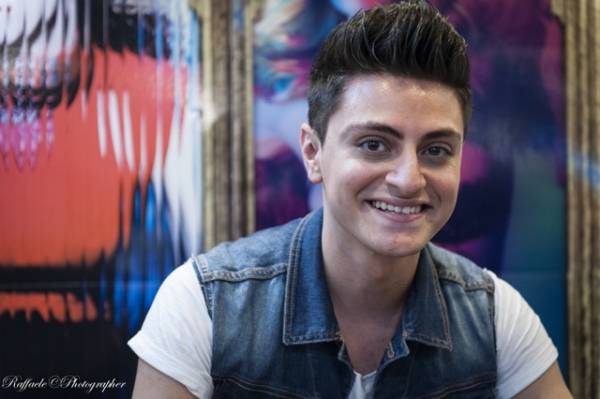 Virginio di "Amici" a Varese (inserita in galleria)