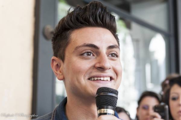 Virginio di "Amici" a Varese (inserita in galleria)