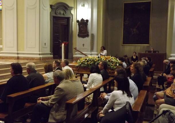 I funerali di Bruce Laidlaw socio fondatore del festiva Saud Track 23 luglio 2012