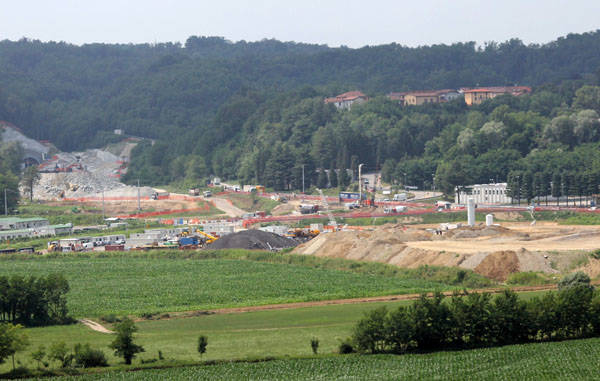 Pedemontana, il cantiere di Lozza da Vedano (inserita in galleria)