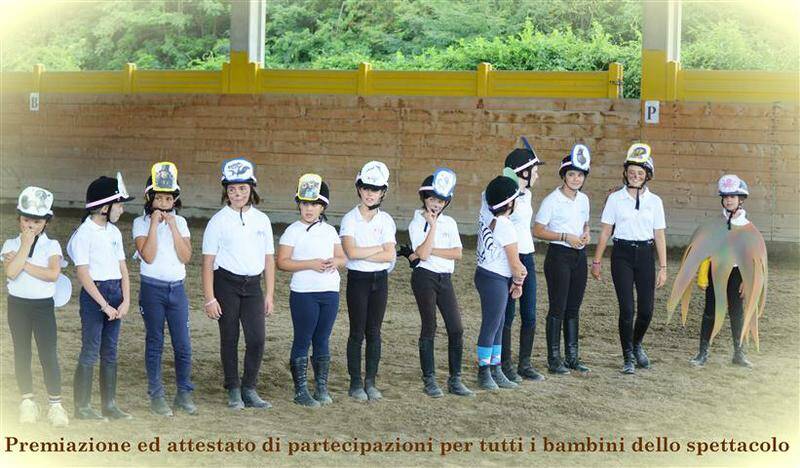 Premizione ed attestato per tutti i bambini