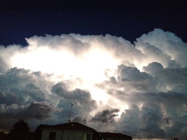 Temporale sopra Varese (inserita in galleria)