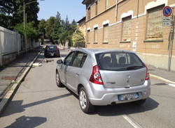 Ciclista travolto a Gallarate (inserita in galleria)