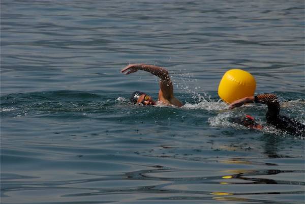 Da Pallanza all'Isola Madre a nuoto (inserita in galleria)