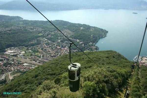 Funivia di laveno mombello (inserita in galleria)